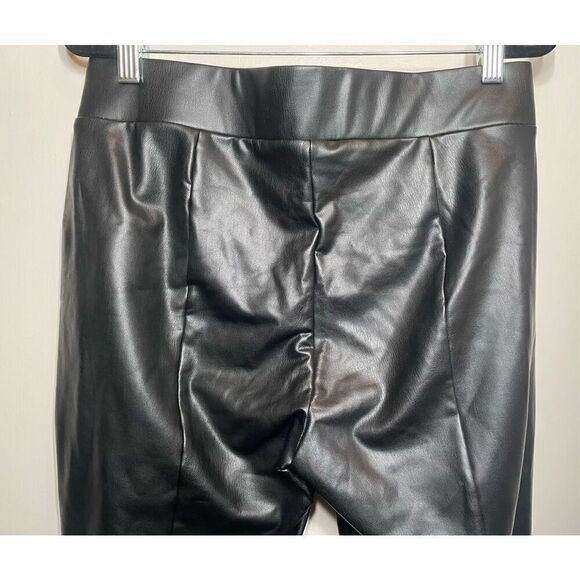 Loft Faux Leather Leggings Black size M NWOT - Picture 11 of 14